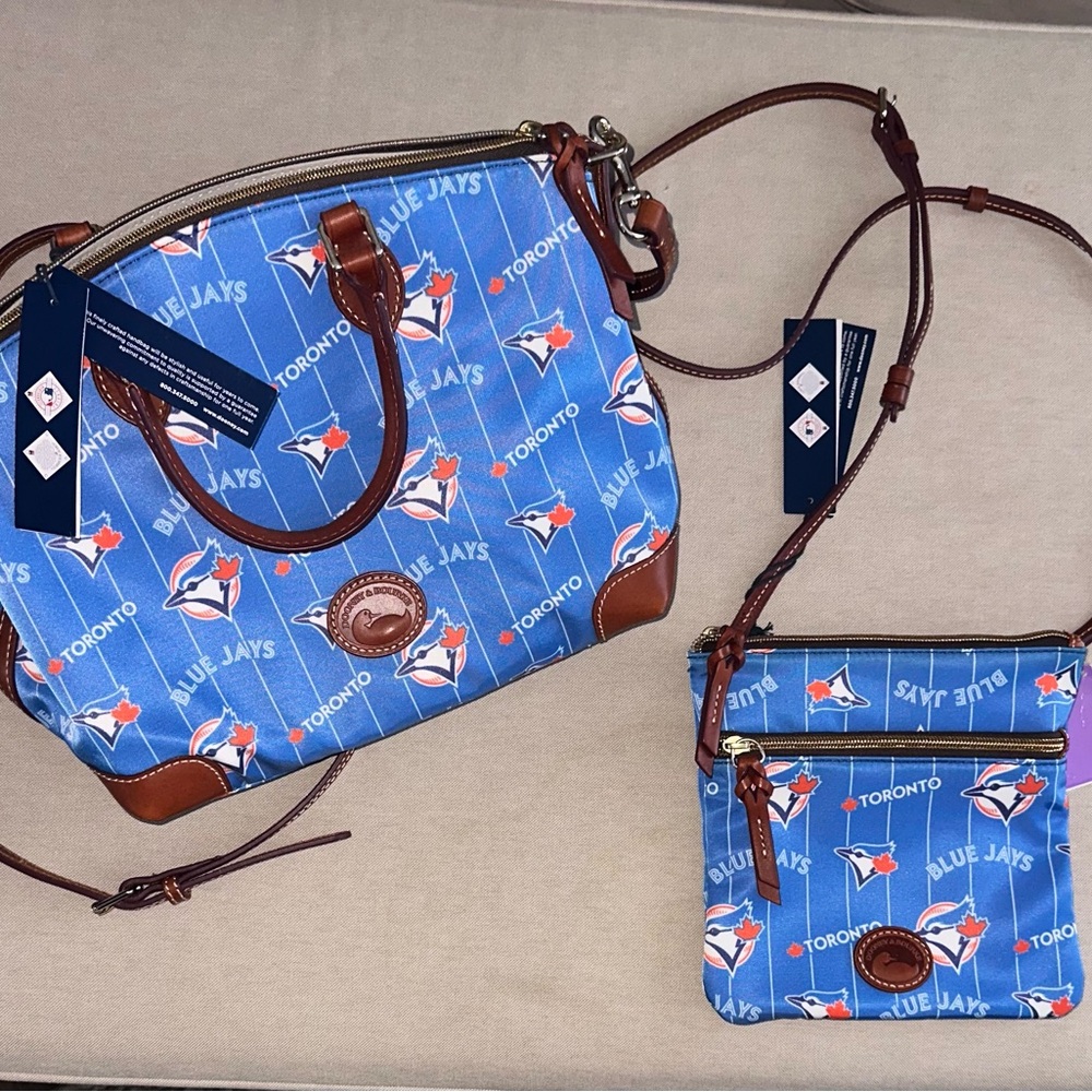 Dooney & Bourke Toronto Blue Jays Nylon Satchel and Crossbody